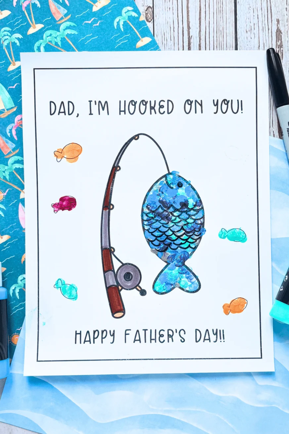 Father’s Day Pun Crafts Bundle for Kids | 8 Printable Crafts
