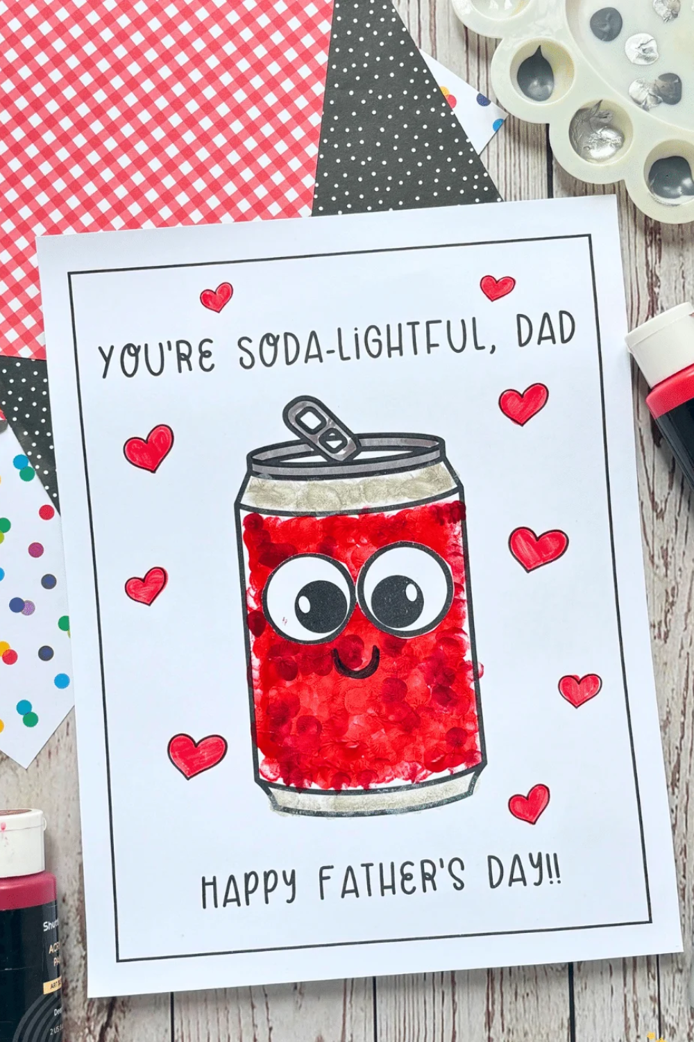 Father’s Day Pun Crafts Bundle for Kids | 8 Printable Crafts